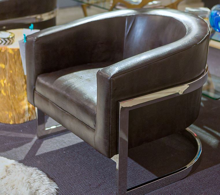 Callie Leather Chair Bernhardt Luxe Home Philadelphia