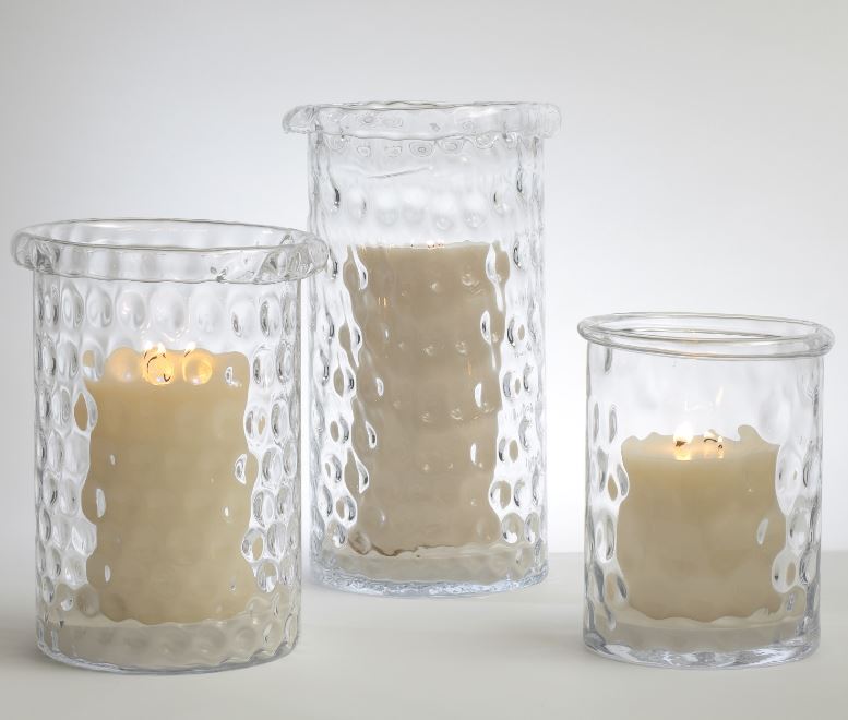 Honeycomb Glass Candle Holder