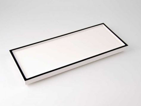 Acrylic Vanity Tray Clear  Rectangle – Hampton House