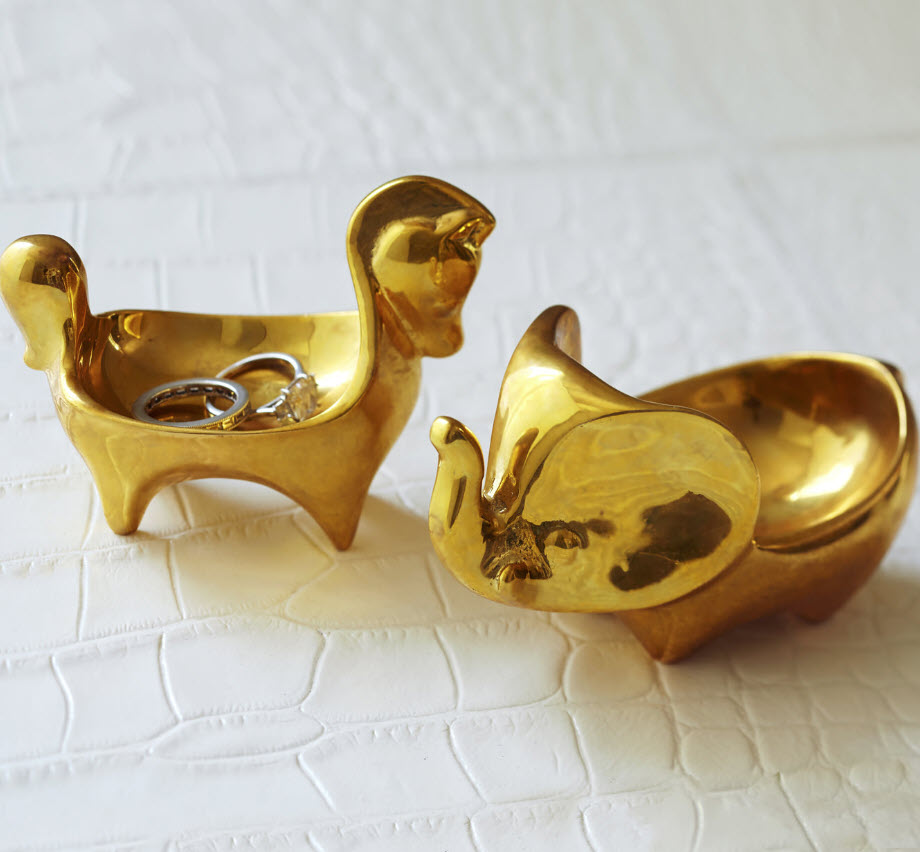 Jonathan Adler - Hand Ring Holder - Brass