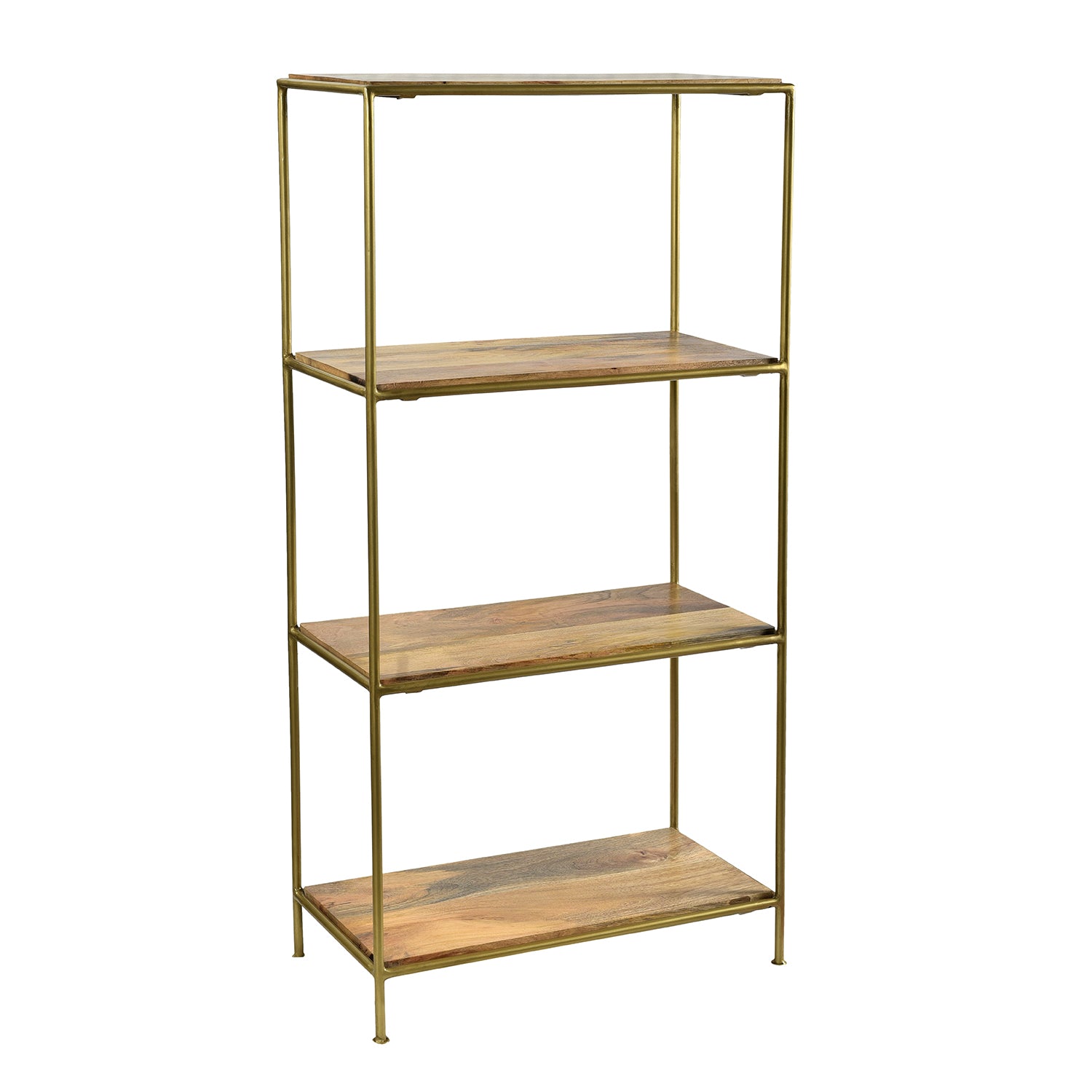 Luther Iron And Wood Bookshelf Wrightwood Furniture