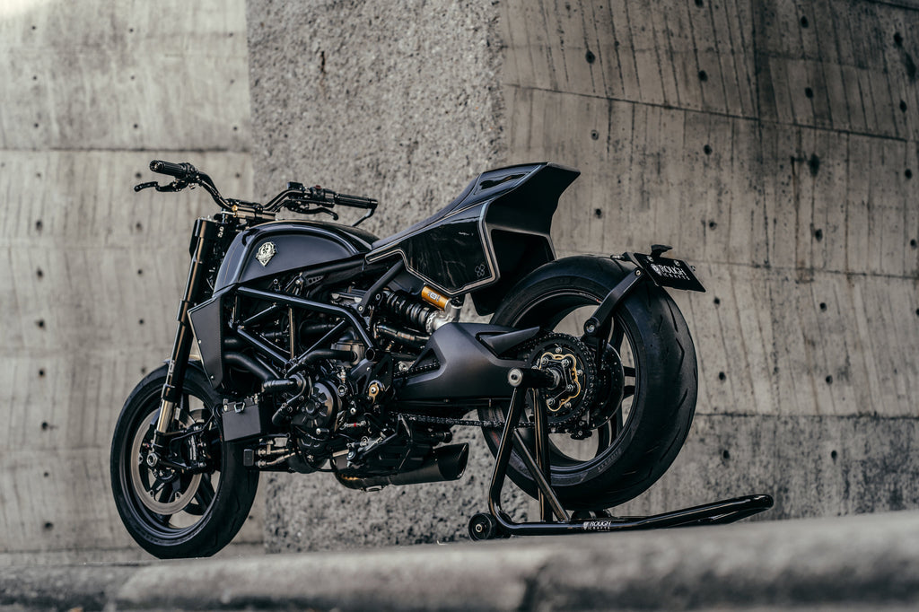 Apex Assault: A Ducati Monster, Rough Crafts style