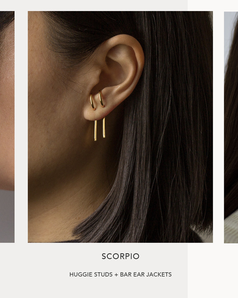 Zodiac Sign Scorpio Earring Capsule