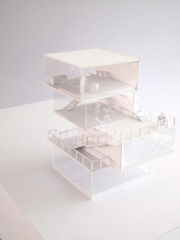 Japanese Style Architectural Model