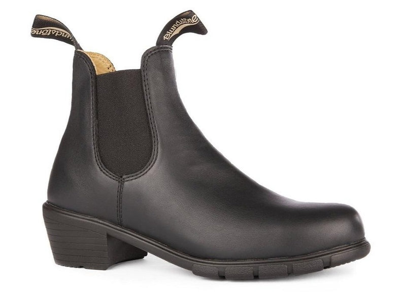heeled blundstone boots