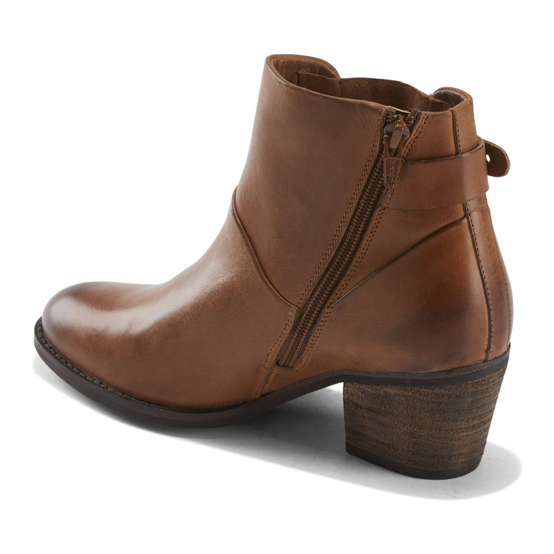 West Riverton Heeled Boot - Earth