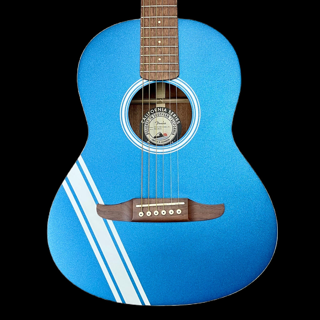 Fender Sonoran Mini Acoustic Guitar Competition Stripe Lake Placid