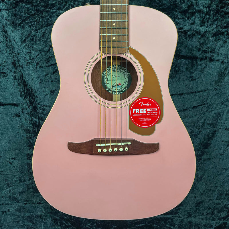 Fender Acoustic Limited Edition Malibu Player Shell Pink