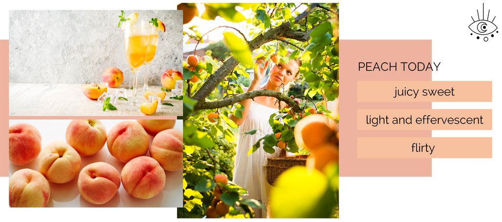 fragrance trend, peach oil, collection for candles, soap, fragrance oil, cross category scent and lifestyle trends 