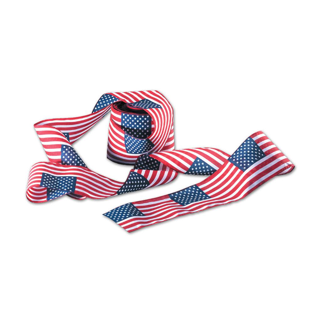 U.S. Flag Pattern Bunting | Patriotic Decorations | Fly Me Flag