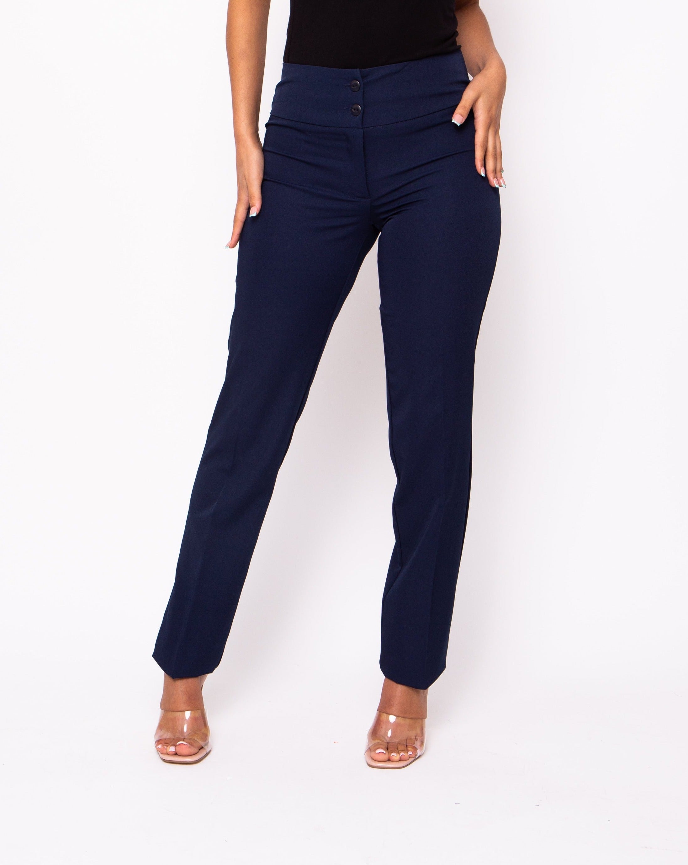 Image of Signature Tailored Fit Trousers (Superior Stretch)