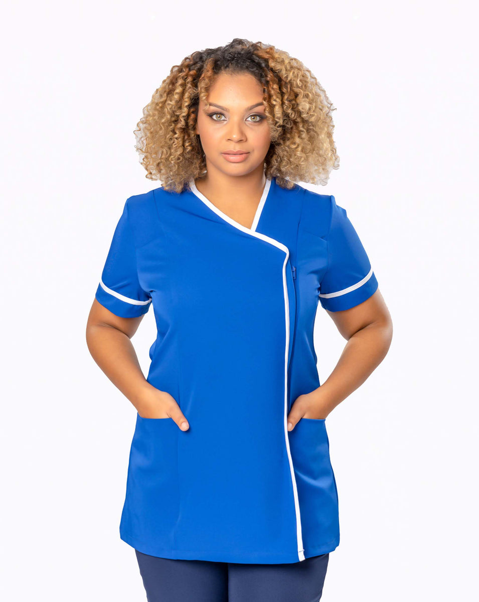 Eden Healthcare Tunic with Pockets (Superior 4-Way Stretch) – Salonwear