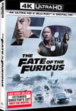 The Fate Of The Furious: F8 4K Ultra HD  Blu-ray & Digital Copy  DTS-X Master Audio 2017 7-11-17 Release Date