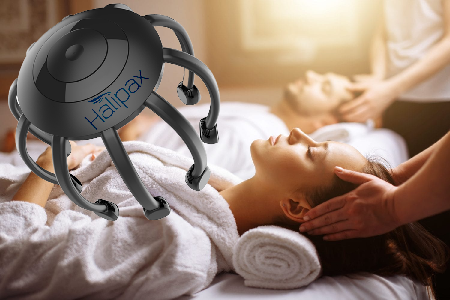 HALIPAX™ Therapeutic Premium Smart Octopus Scalp Massager