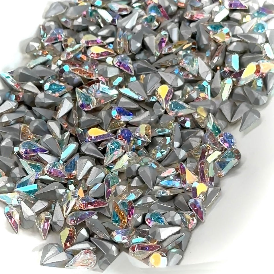 Swarovski Art.# 1325 - ss29 Crystal clear Silver Foiled, Vintage Dentelle  Rhinestones, 36pcs