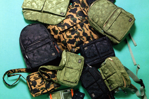 BAPE X PORTER 2013 FW Camo capsule collection