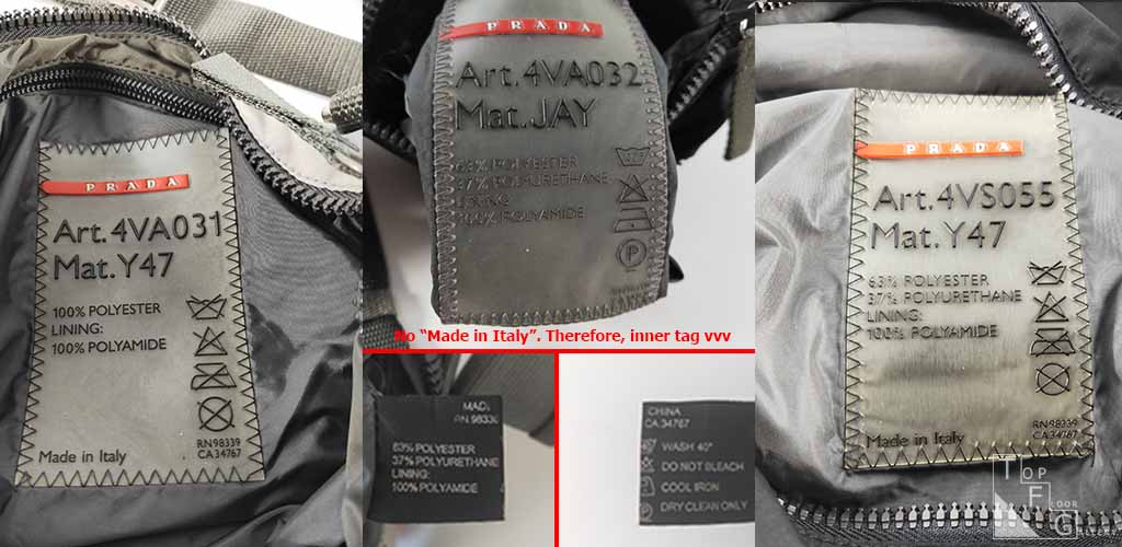 How to Authenticate Prada Bags  Full Guide to Real vs Fake Prada – Top  Floor Gallery