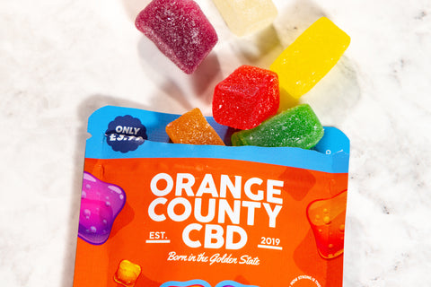 CBD Gummy Cubes Pembrokeshire CBD Center Vegan CBD Edibles lab tested