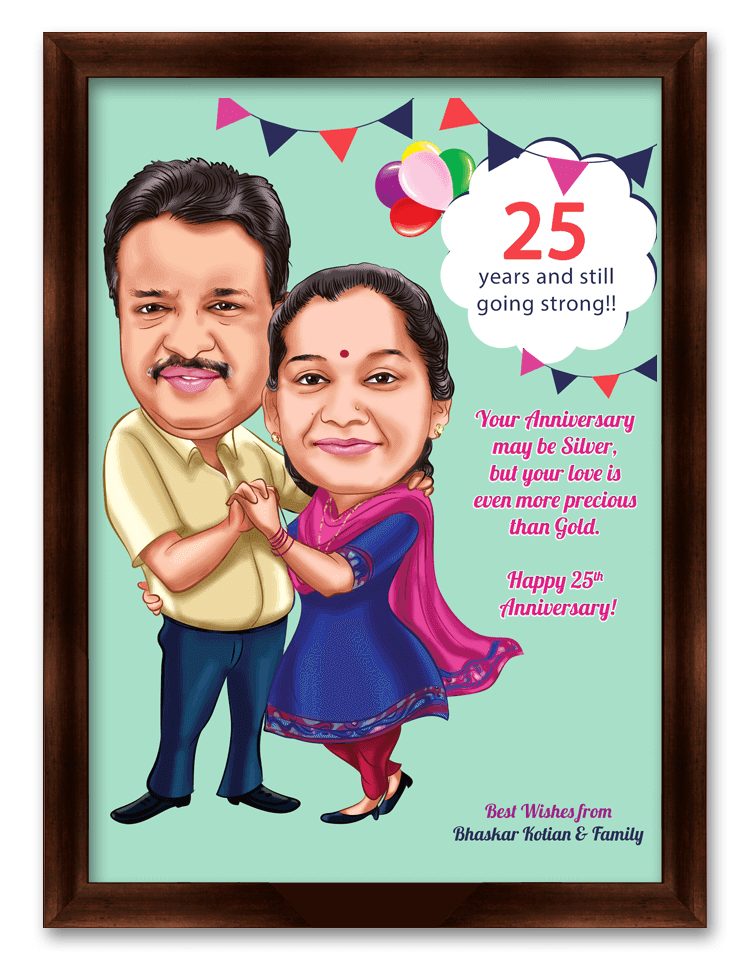 wedding anniversary gifts for parents