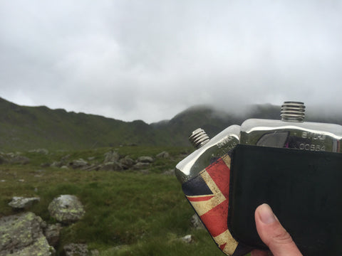 SWIG Flasks climb Helvellyn