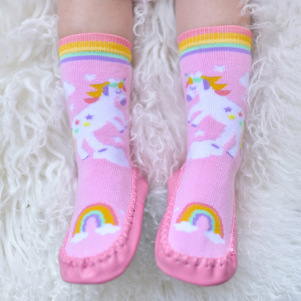 unicorn moccasins