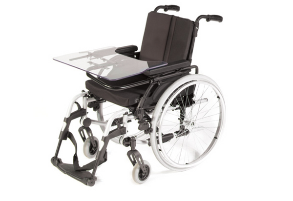 ADA wheelchair lap tray