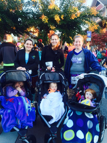 We let the kids join us for a local Halloween 5k.