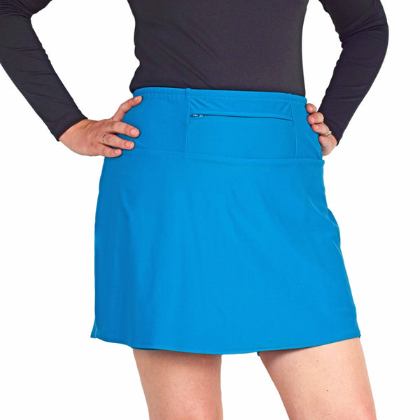 SparkleTech Running Skirt: SlimCut MagicalTeal – SparkleSkirts