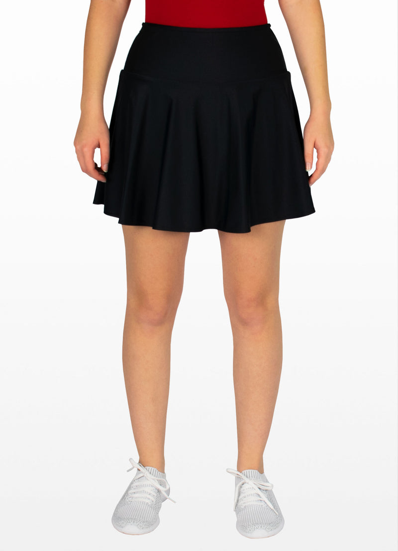 SparkleSkirts Peek-a-Mini Polka Dot Running Skirt