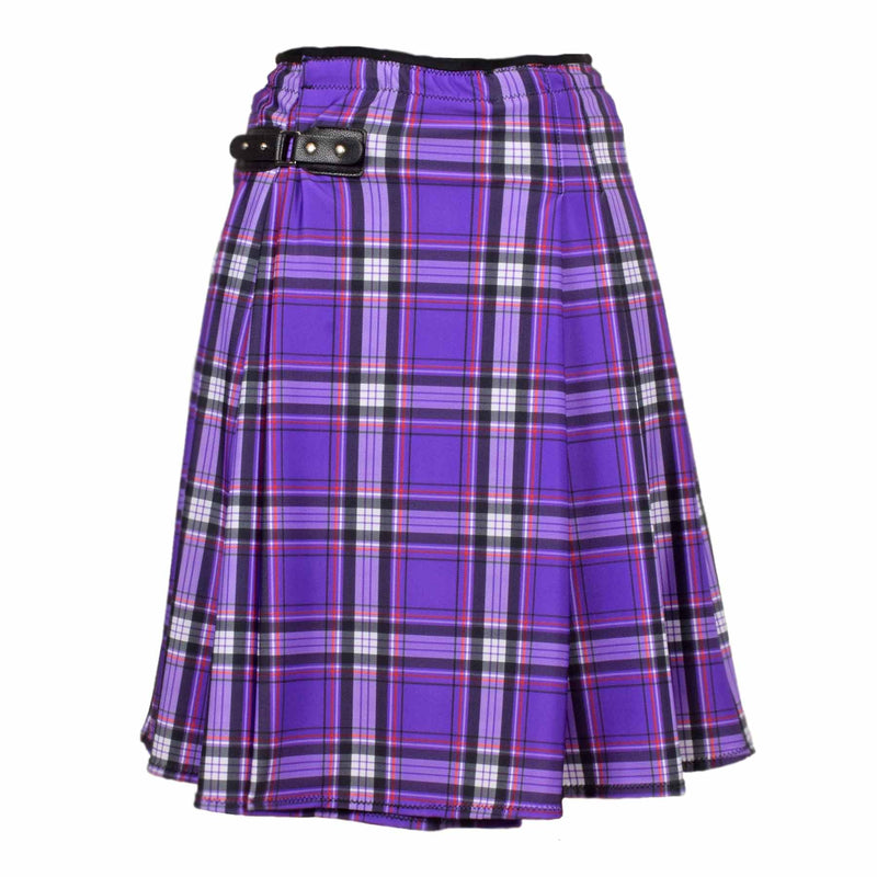 Purple Plaid Long Length Men's Running Kilt – SparkleSkirts