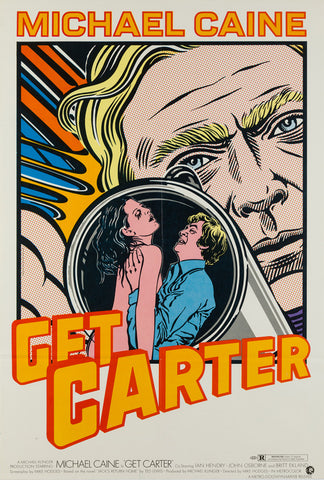 Get Carter 1971 US 1 Sheet Special Style Film Poster, John Van Hamersveld