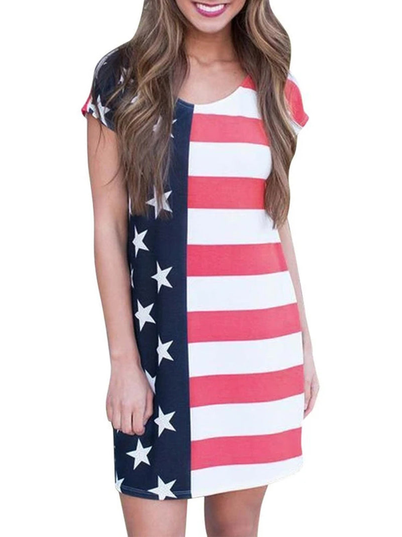 Find American Flag Dresses Online – MissFoxFashion