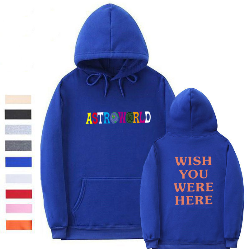 astroworld blue hoodie