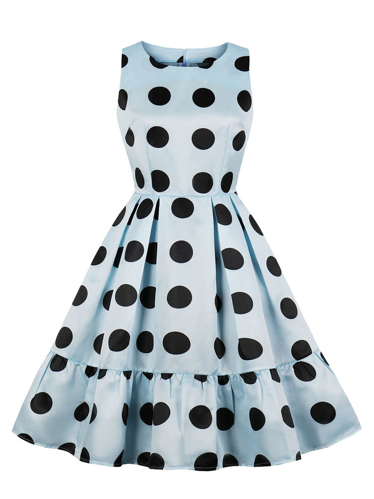 50s dress polka dot