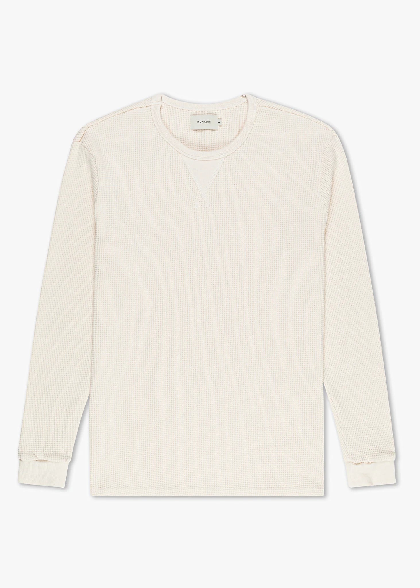 Monadic Waffle Knit Thermal - Natural