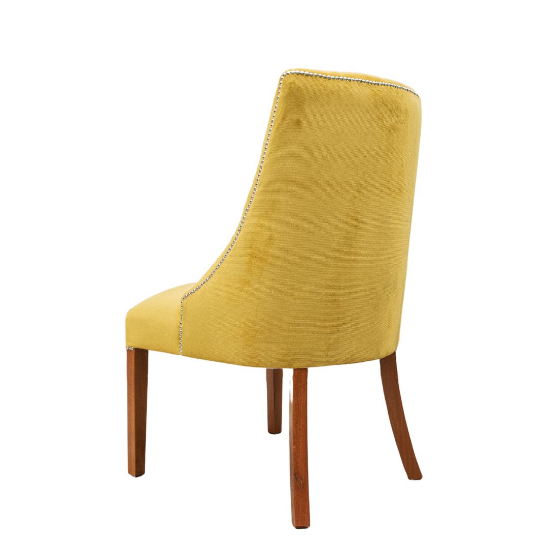 dressing table chair yellow