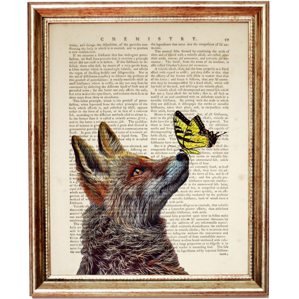 Wild Dictionary Definition Print Typographical Art Print -  Australia