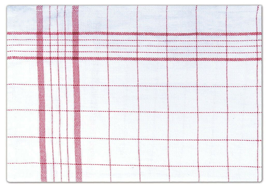 red check tea towels