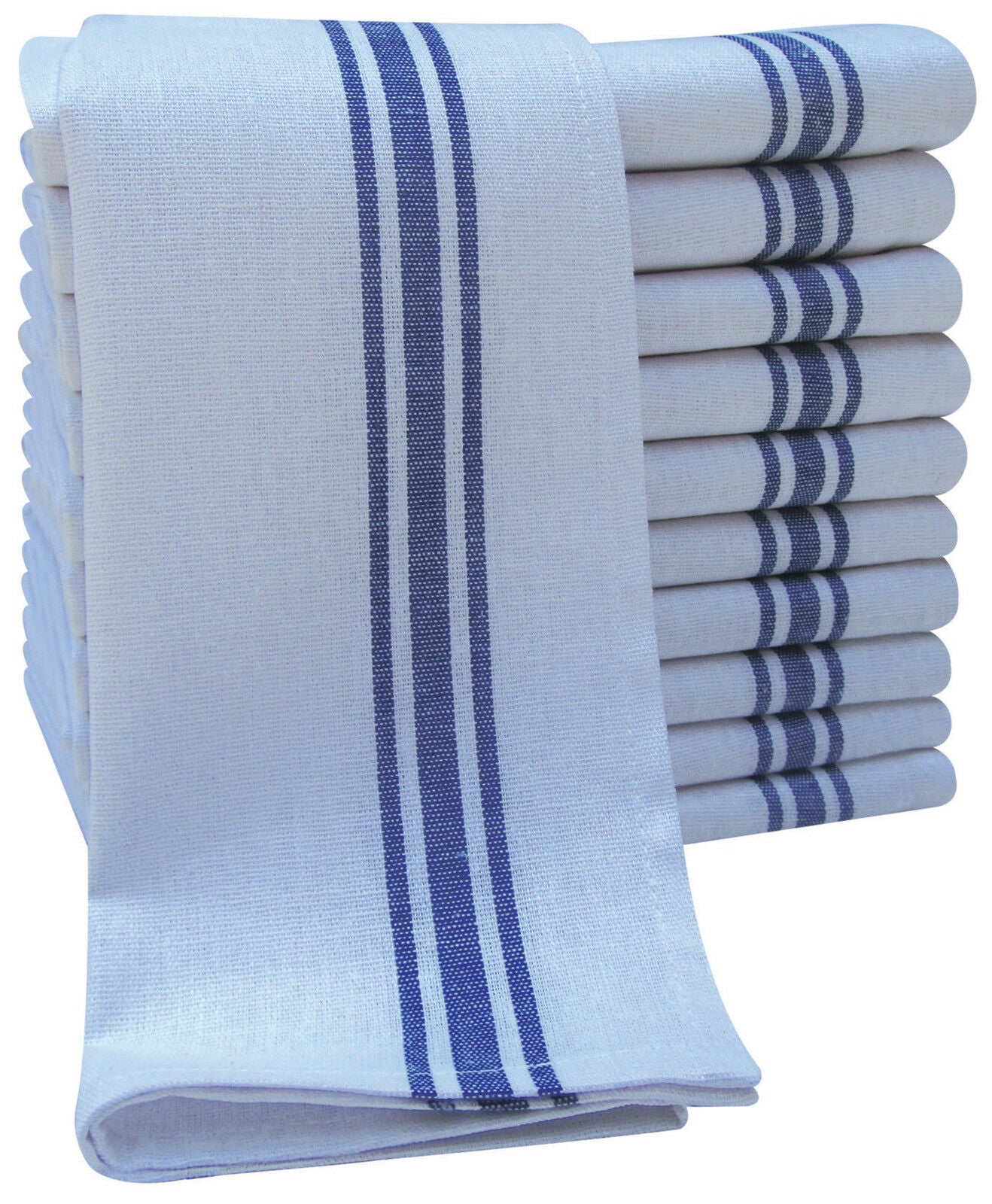 white cotton tea towels