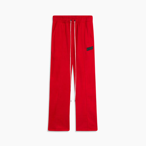 Tie Low-Waist Boot-Cut Sweatpants