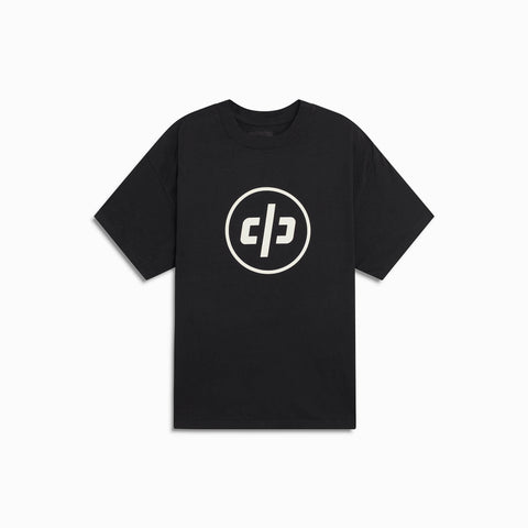 Black Print Icons T-Shirt