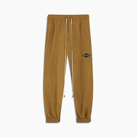 bootcut sweatpants / grey polar