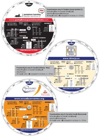 Spanish Custom Verb Wheels