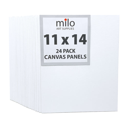 12 x 12 Canvas Panels  Pack of 24 – Milo Art Supplies