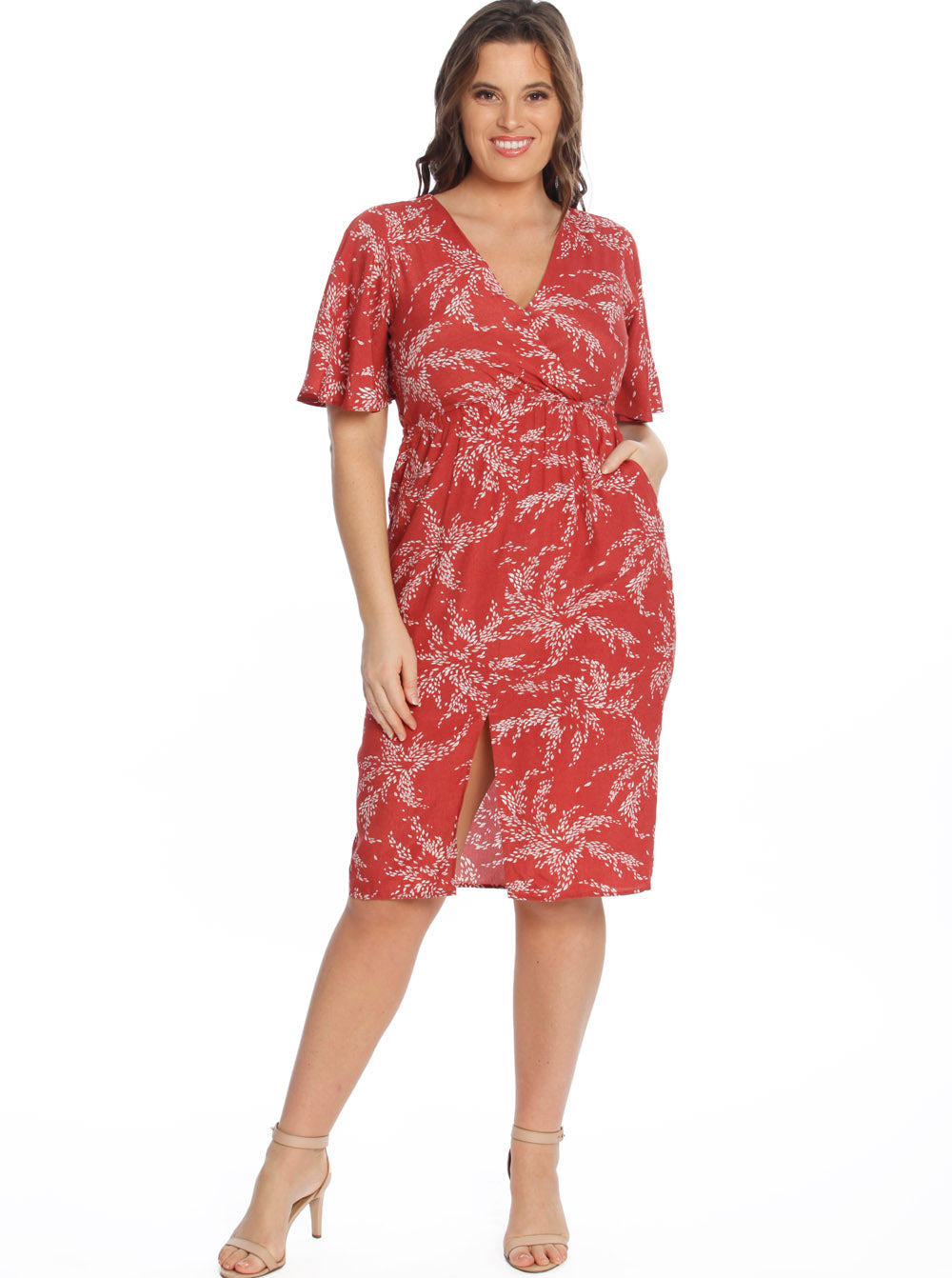 Bella Luxury Midi Dress - angelcurve product image