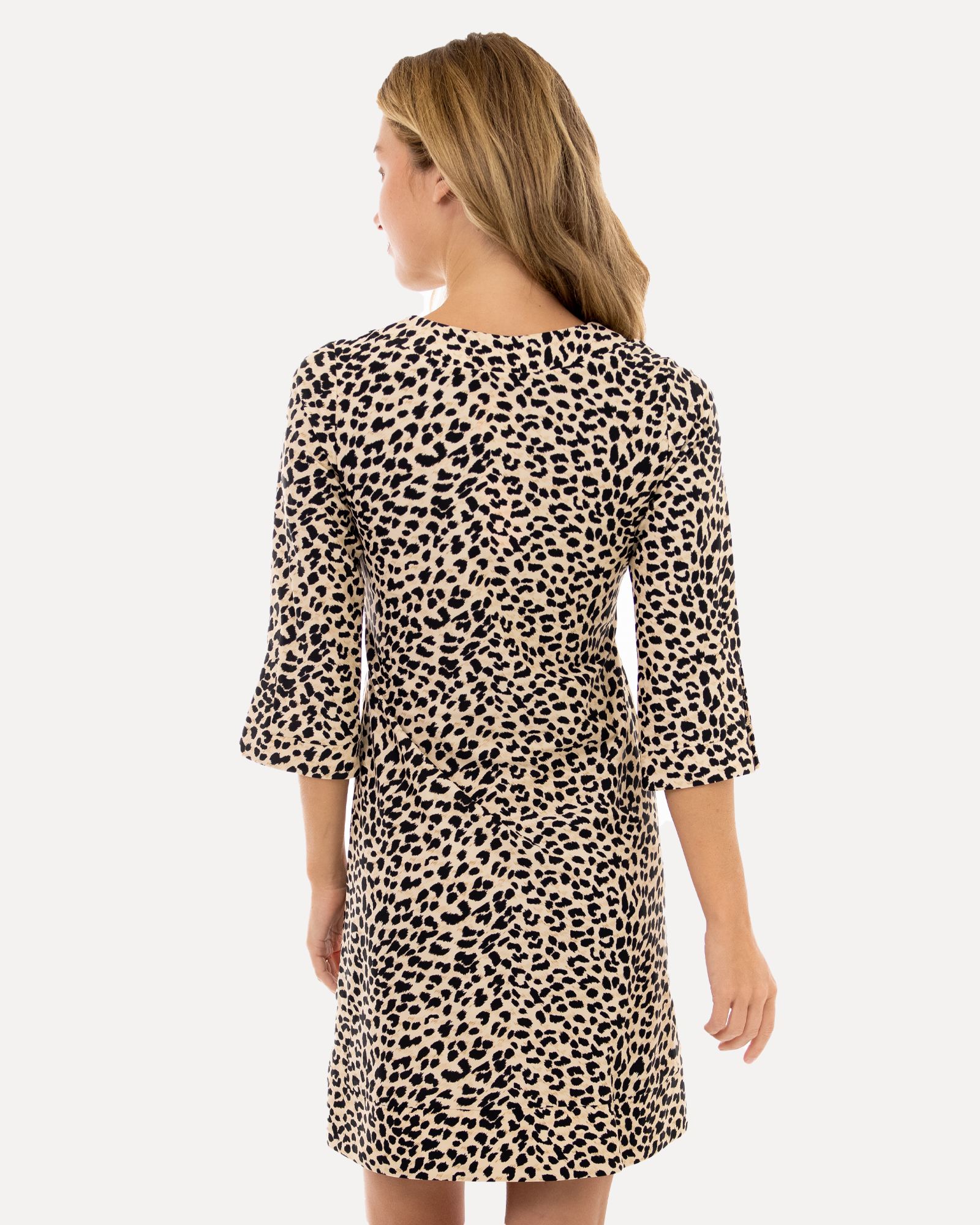 Megan Dress <br>Jude Cloth - Cheetah Camel