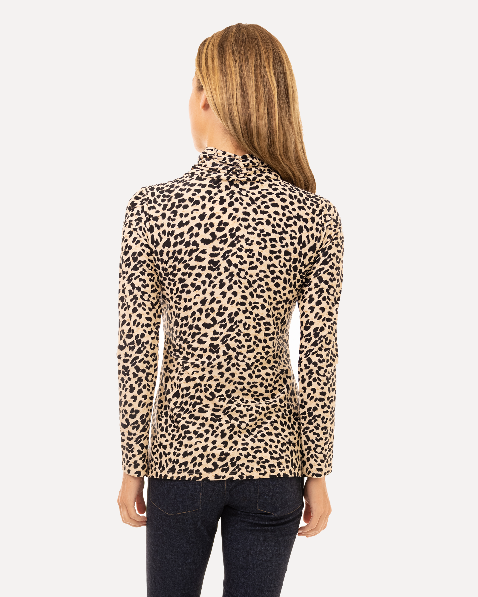 Ashley Top <br>Jude Cloth - Cheetah Camel