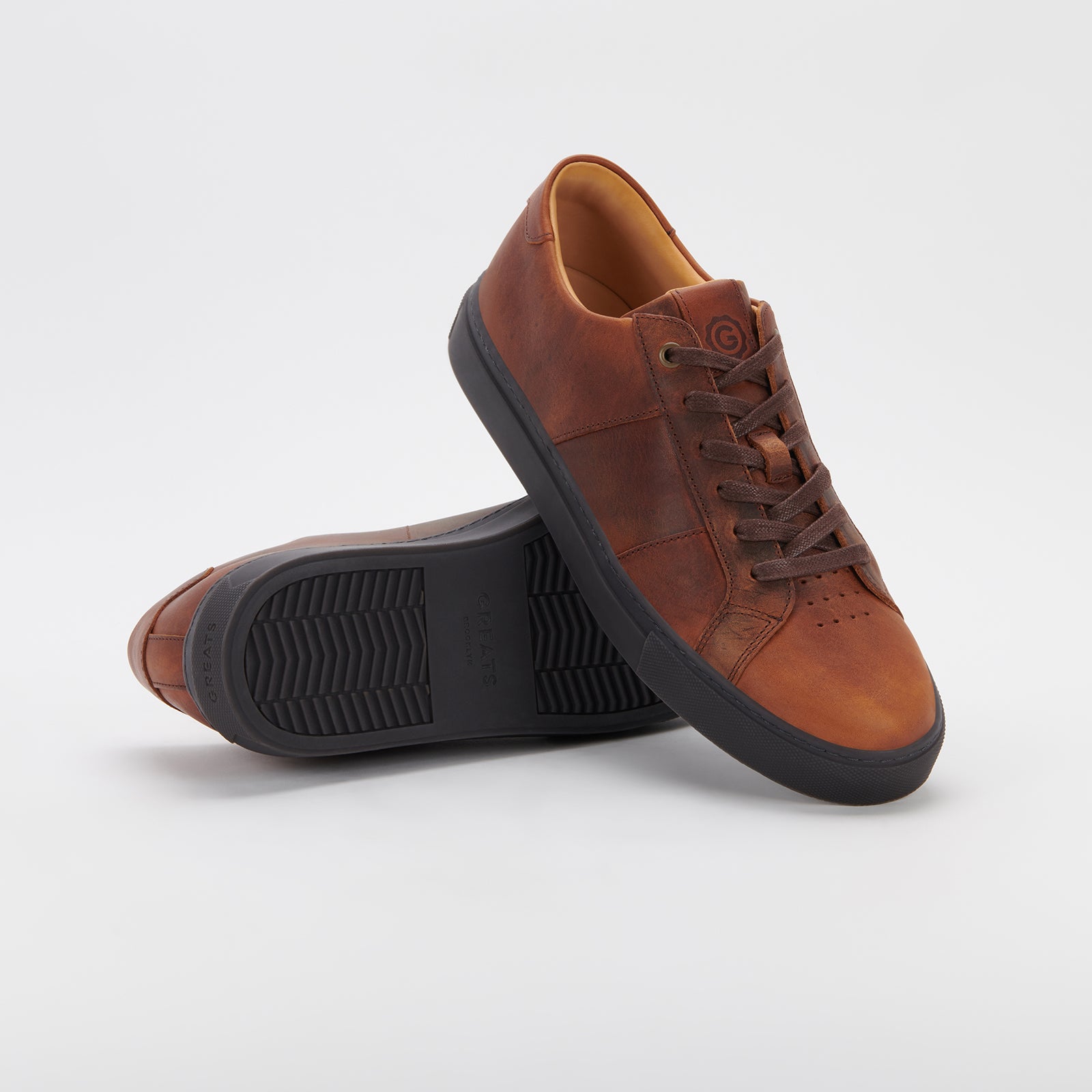 Greats - The Royale C.F. Stead - Caramel - Men's Shoe – GREATS