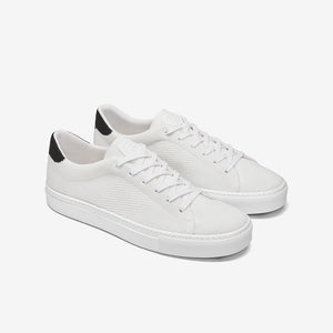 GREATS - The Royale Knit -White/Black 