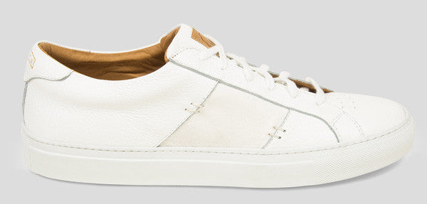 Handmade Italian Sneakers - The Royale in Blanco | Greats